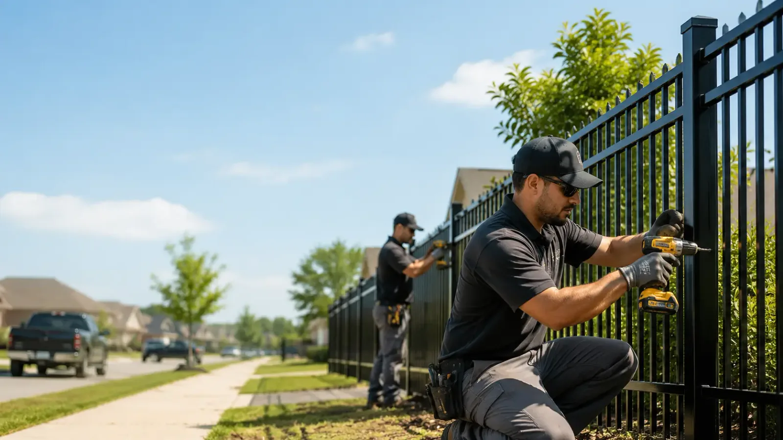 Metal Fence Installation in Hallandale, FL